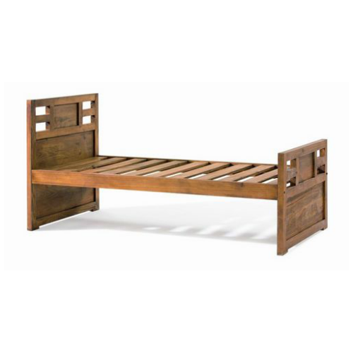 cama de madera maciza